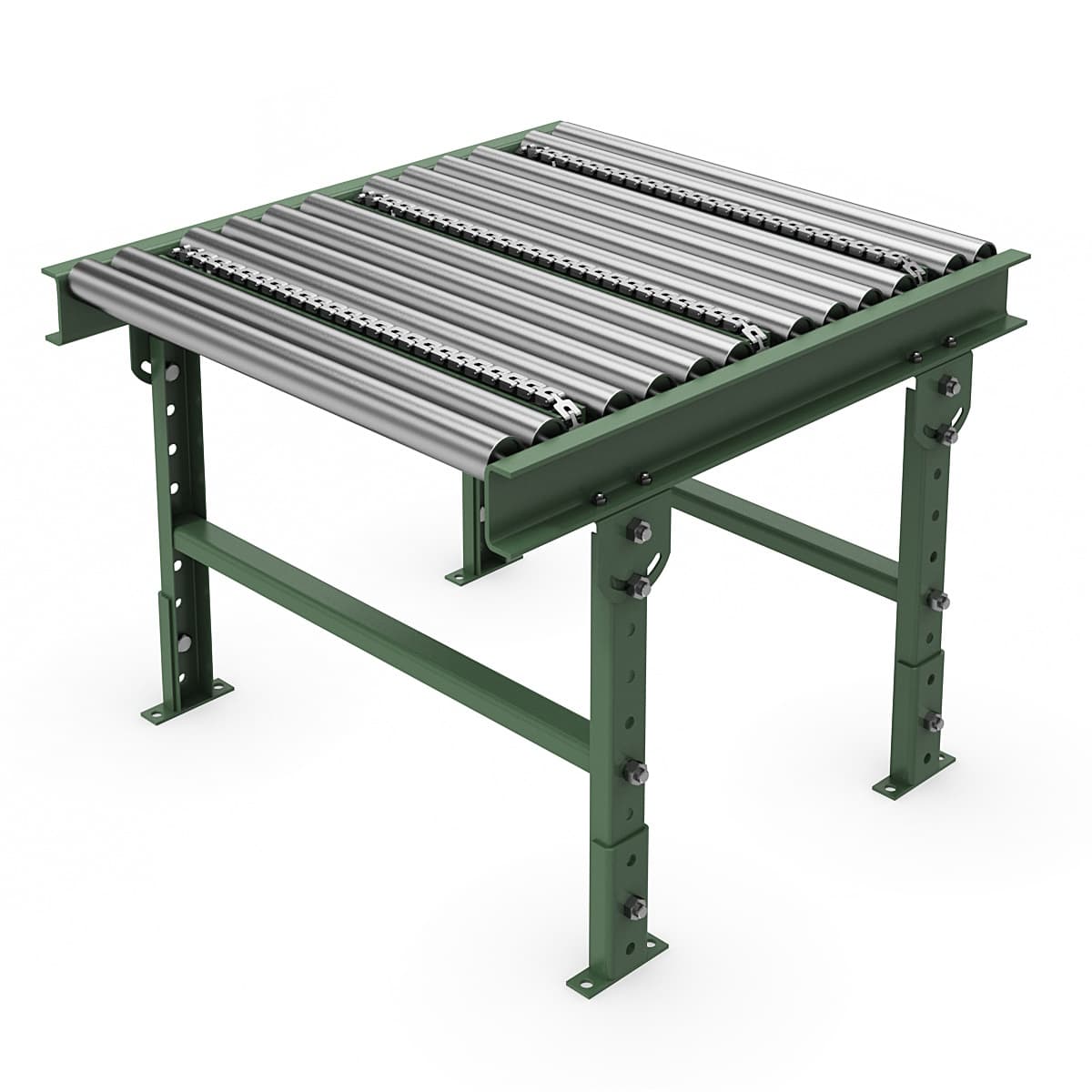 рольганг приводной с цепным сбросом